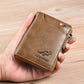 🔥Hot Sale 50% Off🔥🎁Men's Leather Zip Wallet (RFID Protected)✨