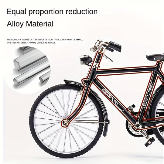 🔥 30 % Rabatt 💖 DIY-Mini-Fahrradmodell aus Aluminium