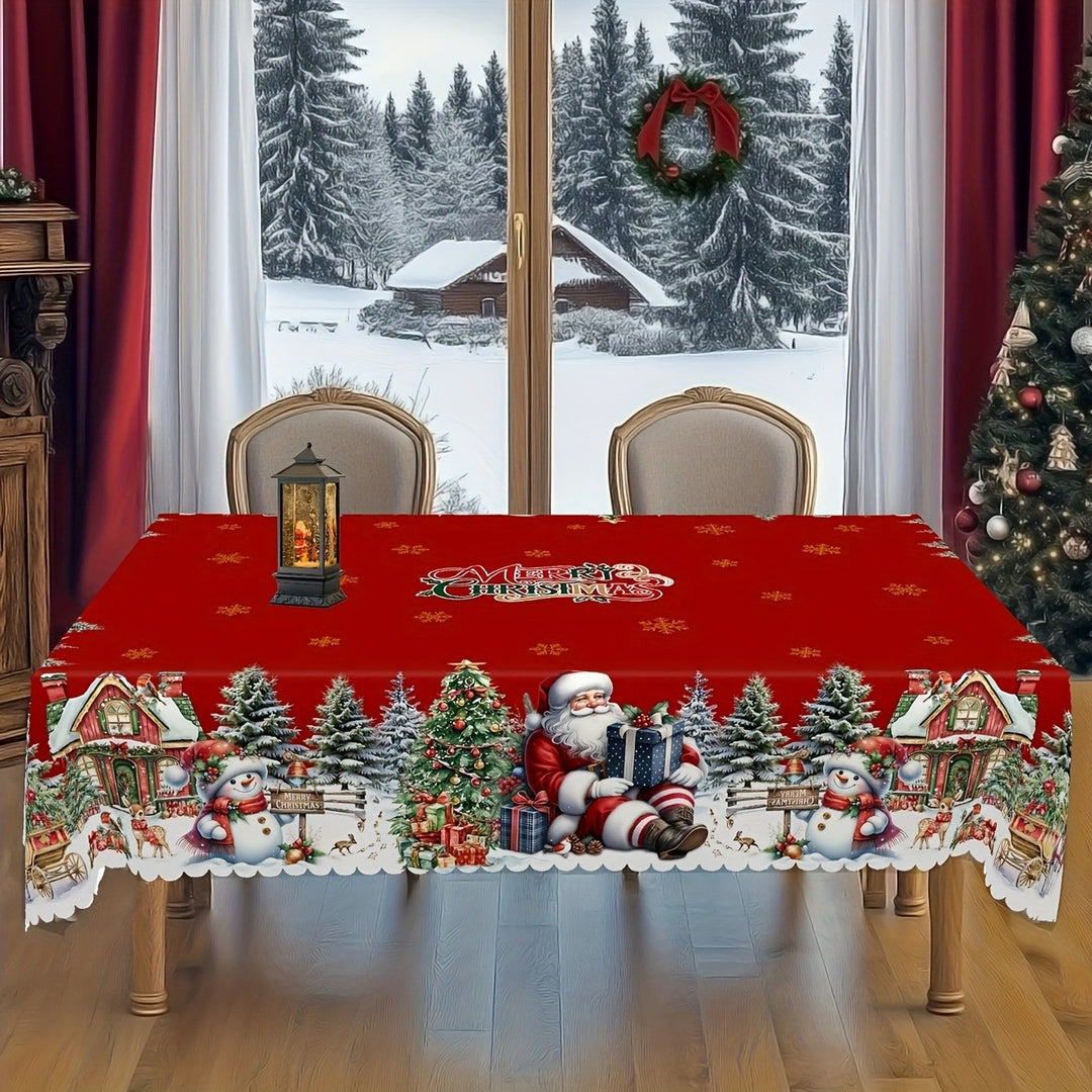 💥DERNIER JOUR DE VENTE -50%⏰50 000+ VENDUS ! ✨Nappe de Noël