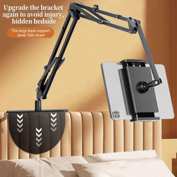 🔖 LIMITED-TIME 50% OFF! ⚡ Hidden Bedside Retractable Phone & Tablet Holder🛏️