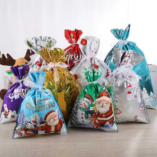 🎅Saldi di Natale - Sconti fino al 50%🔥Sacchetti regalo natalizi con coulisse MerryPouch