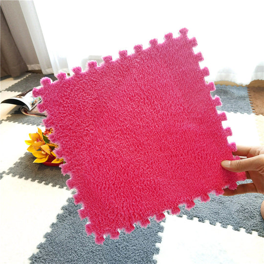 🔥Hot Sale 49% Off🔥🚀Plush Patchwork Foam Floor Mat