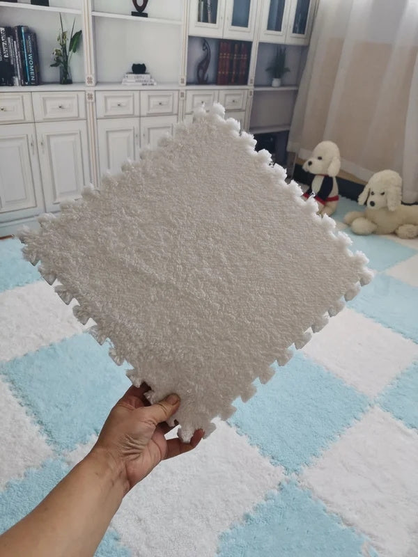 🔥Hot Sale 49% Off🔥🚀Plush Patchwork Foam Floor Mat