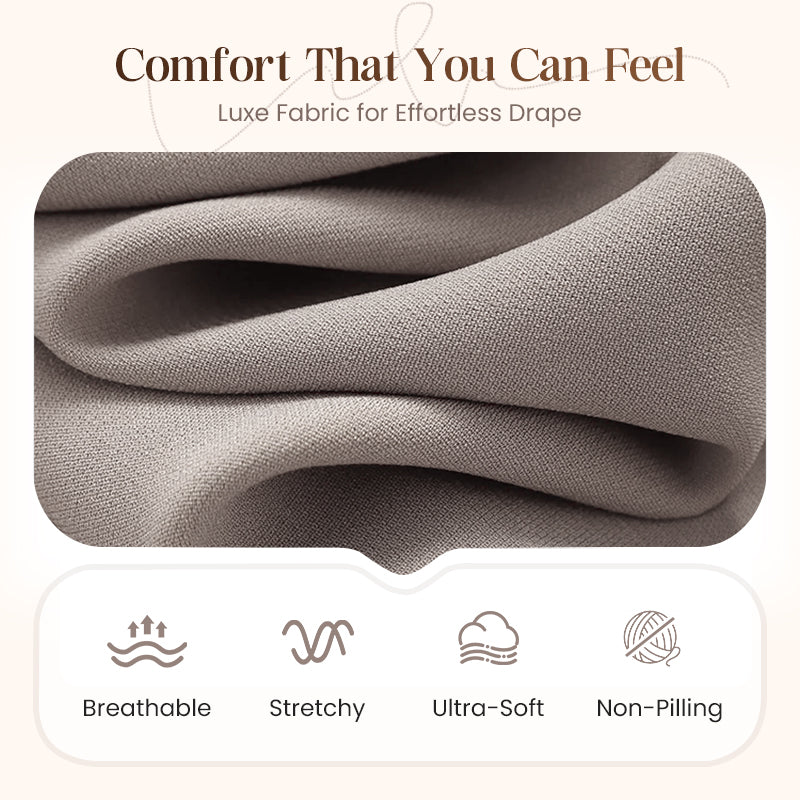 👗 Elegant Longline Cardigan 3-Piece Set – Soft Fabric, Chic Top & Pants for Office Commute & Daily Outings ✨