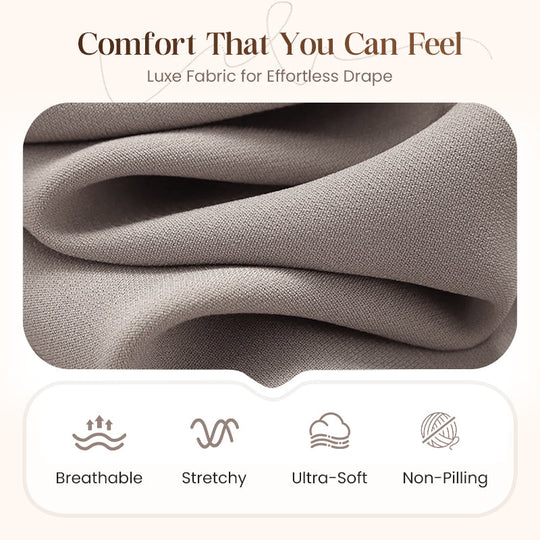 👗 Elegant Longline Cardigan 3-Piece Set – Soft Fabric, Chic Top & Pants for Office Commute & Daily Outings ✨