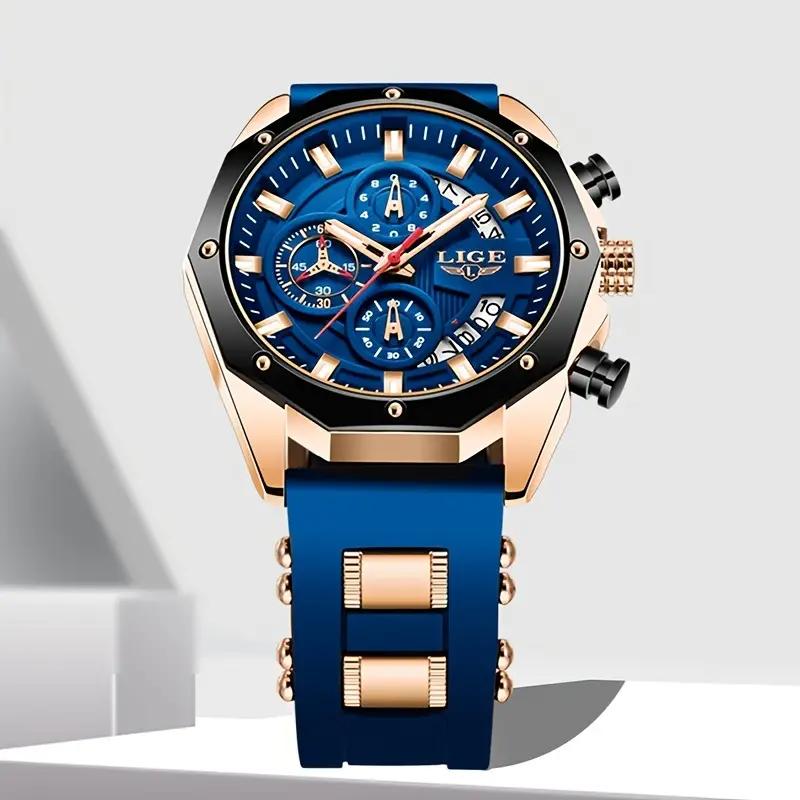 ⌚ LIMITED‑TIME 30% OFF! ⚡ Men's Outdoor Waterproof Sport Quartz Watch – Rugged, Practical, Stylish 🌲