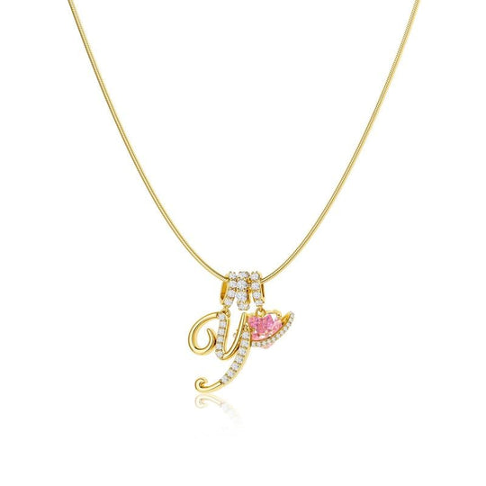 💖Last Day Huge Discount✨3-Layering Initial A-Z Letter Pendant Necklaces🎀