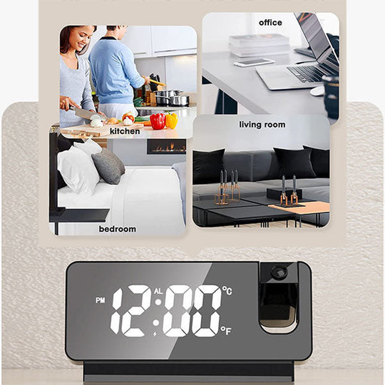 Smart Digital Projection Clock（50% OFF）