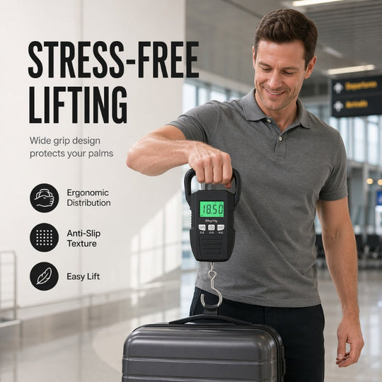 📢📢50% OFF !! ⏰Kolzp Digital Handheld Luggage Scale