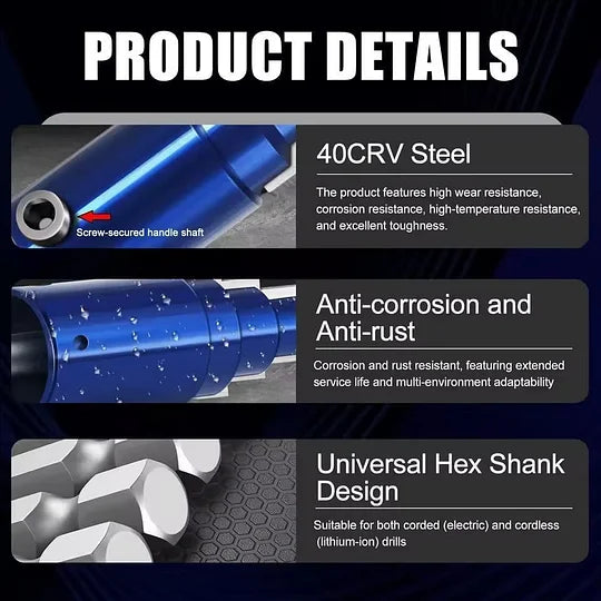 ⏳Time-Limited Special⏰Professional Faucet Bolt Extractor | 40CrV Steel Pipe Valve Removal Tool | Reverse Groove Bit for PPR, PVC & MPP Plumbing