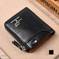 🔥Hot Sale 50% Off🔥🎁Men's Leather Zip Wallet (RFID Protected)✨