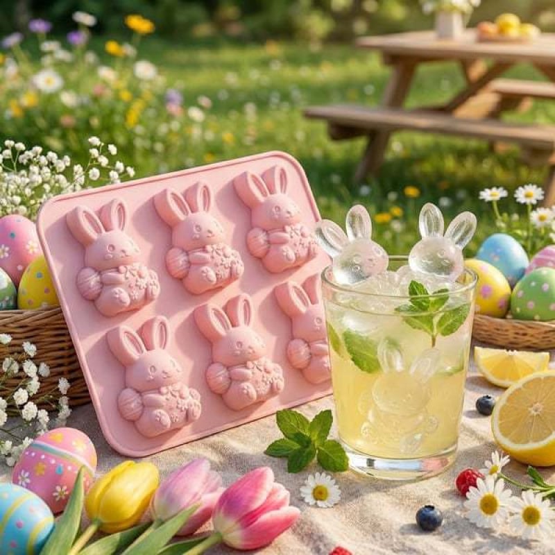 🎁💥PRIX SPÉCIAL DERNIER JOUR !🐮 Moule à glaçons Mini Vache des Highlands – Glaçons 3D mignons pour boissons et fêtes &  Cadeaux