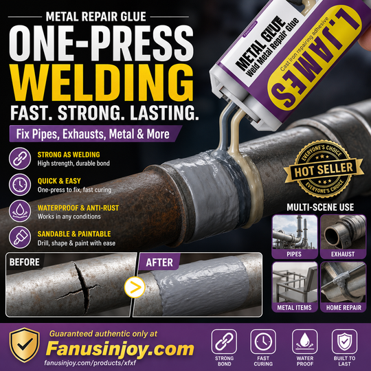✨Limited-Time Special:ONLY ￡7.99!!🎉New Metal Repair Glue!🔥Metal Glue - Weld Metal Repair Glue✨🏭Factory Authorized Exclusive Sale 🎁