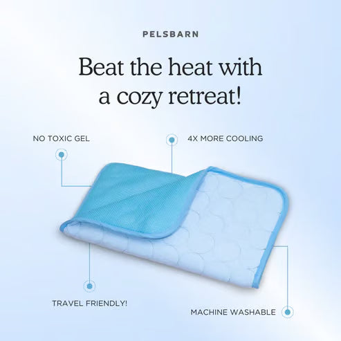 🧊 50% OFF TODAY! 🐶 Dog Cooling Mat (4X Cooling Effect) ✨ Instant Heat Relief & All-Day Summer Comfort for Pets ☀️🐾