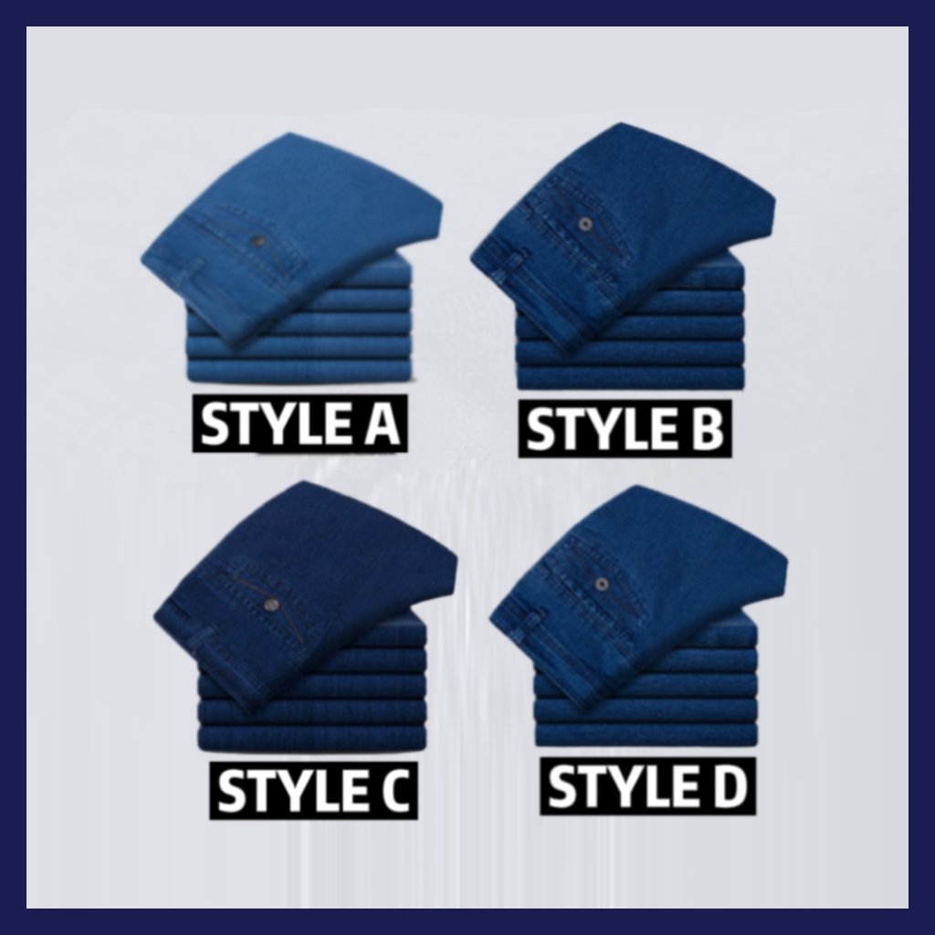 🔥Hot Sale - 49% OFF🔥Men’s High Waist Straight Fit Jeans