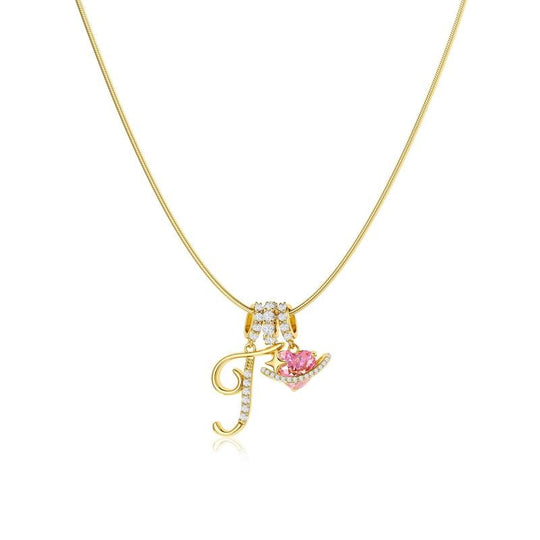 💖Last Day Huge Discount✨3-Layering Initial A-Z Letter Pendant Necklaces🎀
