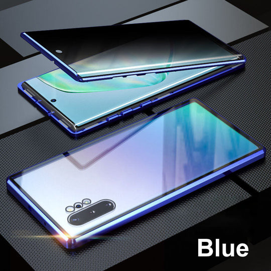 Anti-peeping Magnetic Tempered Glass Double-sided Phone Case For Samsung S25-21 Series