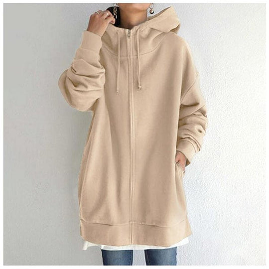 49% OFF🌷Women's Autumn/Winter Zipper Hooded Sweater