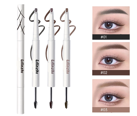 🔥2-in-1 Waterproof Eyebrow Pencil & Gel
