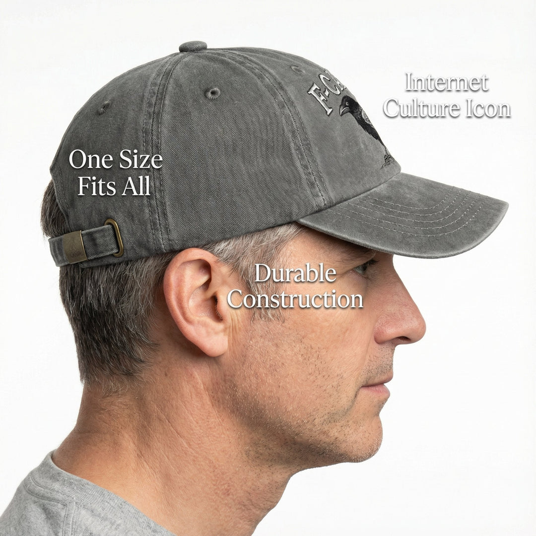 🔥New Arrivals Exclusive Sale🔥Adjustable Vintage F-CAW-F Crow Hat