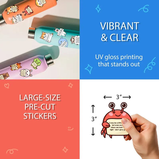 💥LAST DAY SALE 30% OFF-Positive Emotional Support Buddies Stickers
