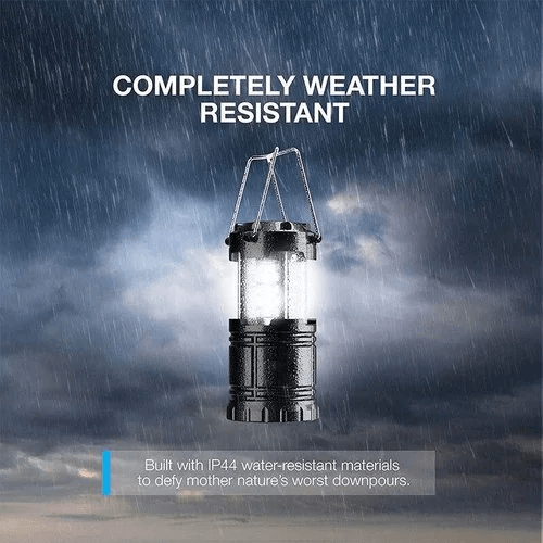 6-in-1 Portable Solar LED Camping Lantern