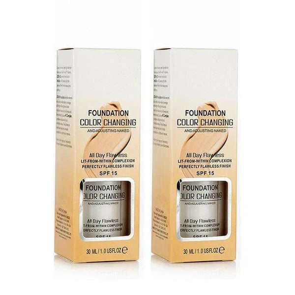 🎁 KÖP 1 FÅ 1 GRATIS! ✨ Färgförändrande foundation för mogen hud - Felfri täckning, naturligt utseende & Långvarig återfuktning 💧💄