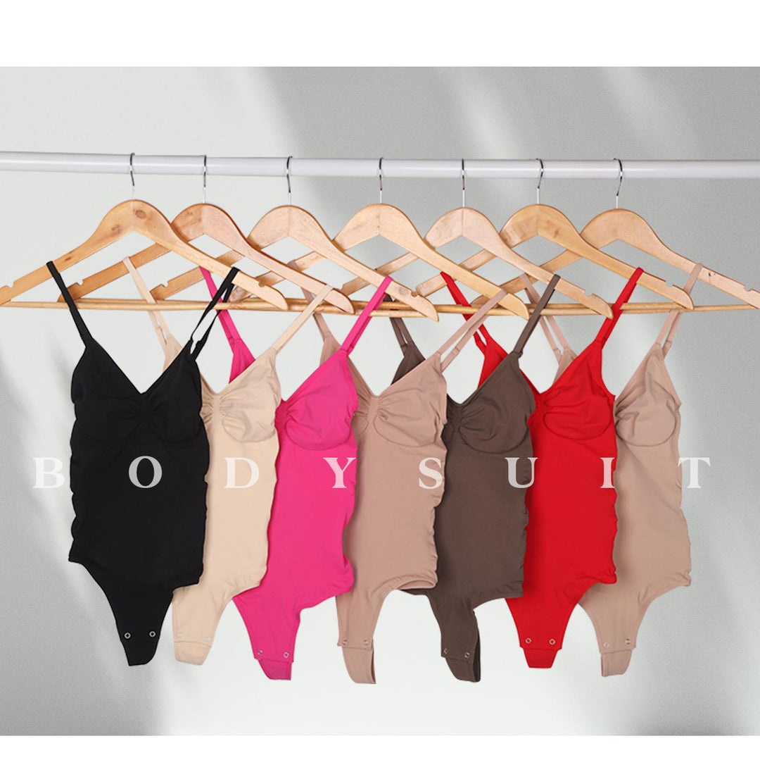 ⏳Time-Limited Special！ 💕 Seamless Thong Bodysuit Jumpsuit ✨ Sculpting Fit, Adjustable Comfort & Invisible Under Any Outfit
