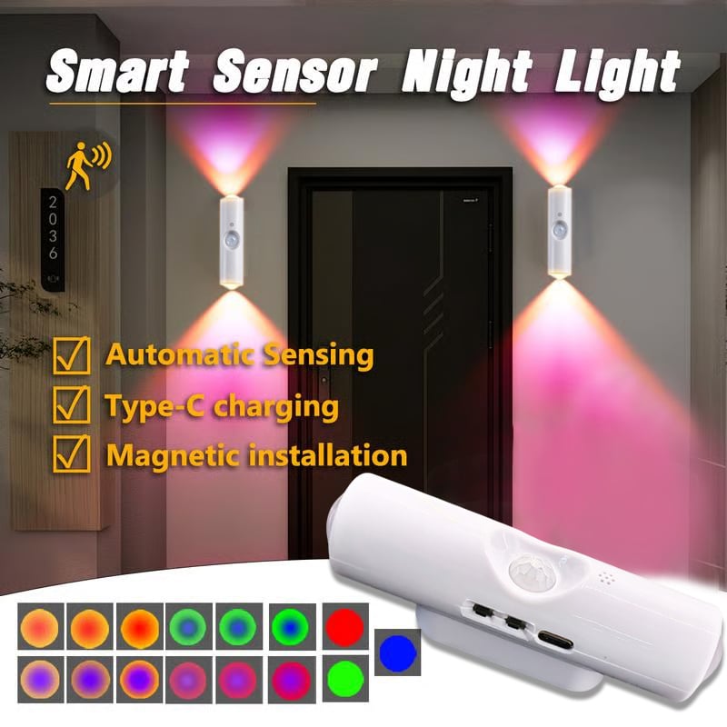 ⏳Time-Limited Special⏰Rechargeable Smart LED Motion Sensor Ambient Light