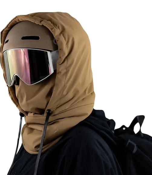 🎄Weihnachtsangebot 50 % Rabatt – wasserdichte Skimütze mit Fleecefutter und Kapuze, Wintermütze für den Außenbereich