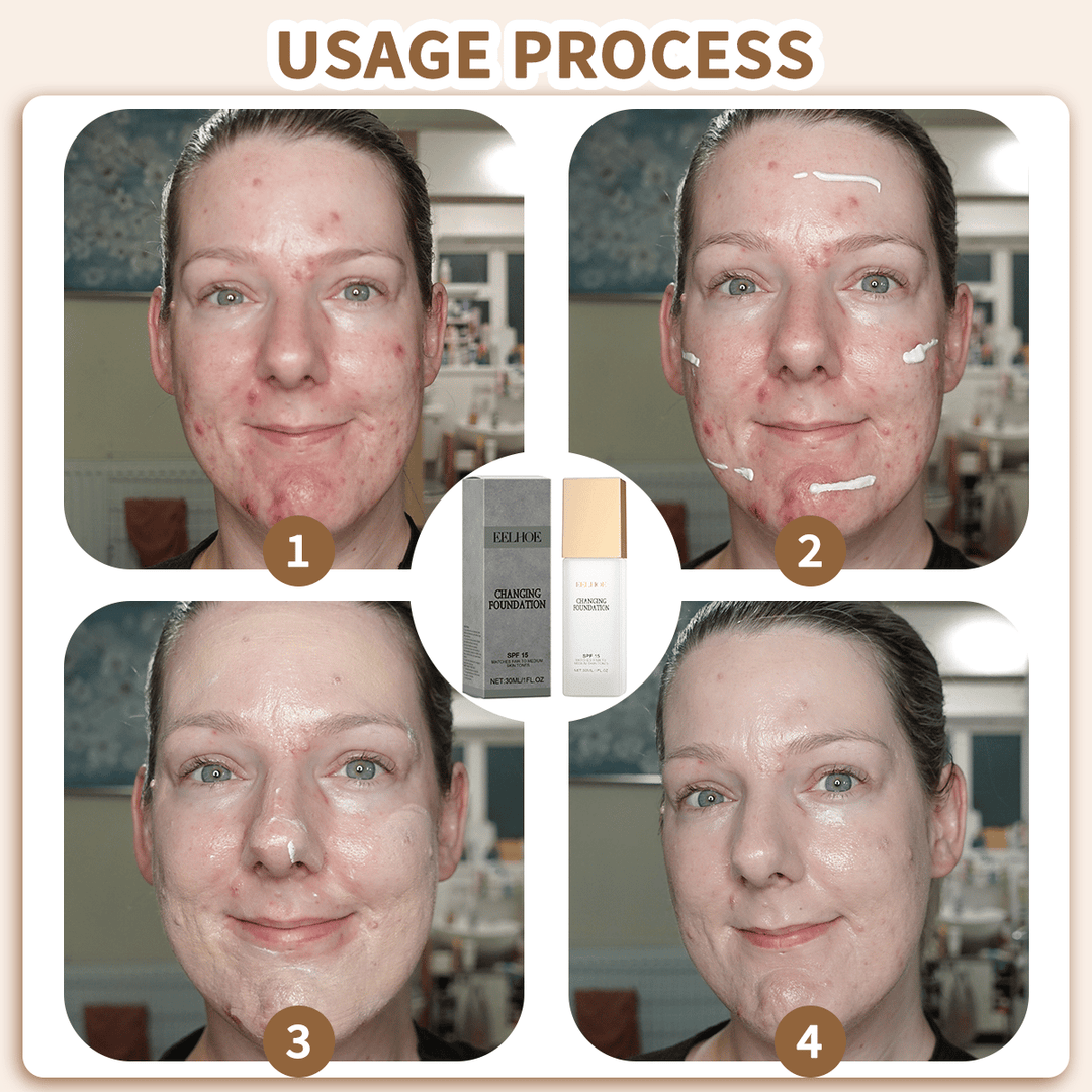 🎁Christmas Sale 50% OFF💕Colour Changing Mature Skin Foundation