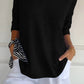 🔥Hot Sale-50% OFF🥰Solid Color Knitted V-neck Top