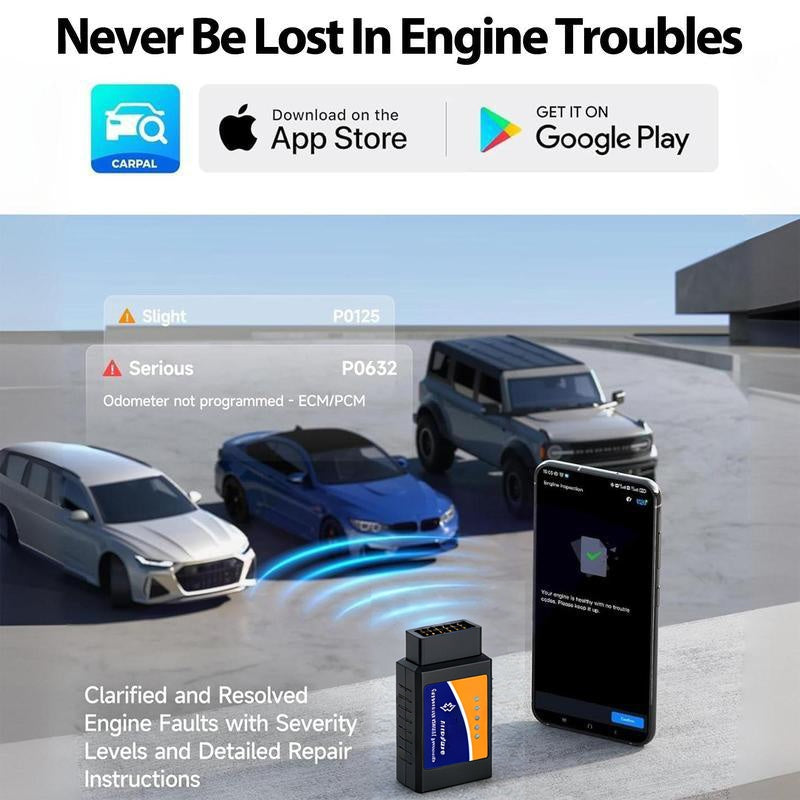 ✨🔥CarPal OBD2 Scanner, Bluetooth-compatible Car Diagnostic Scanner, Vehicle Diagnostic Scanner, Automotive Diagnostic Tool #TOP PICKS