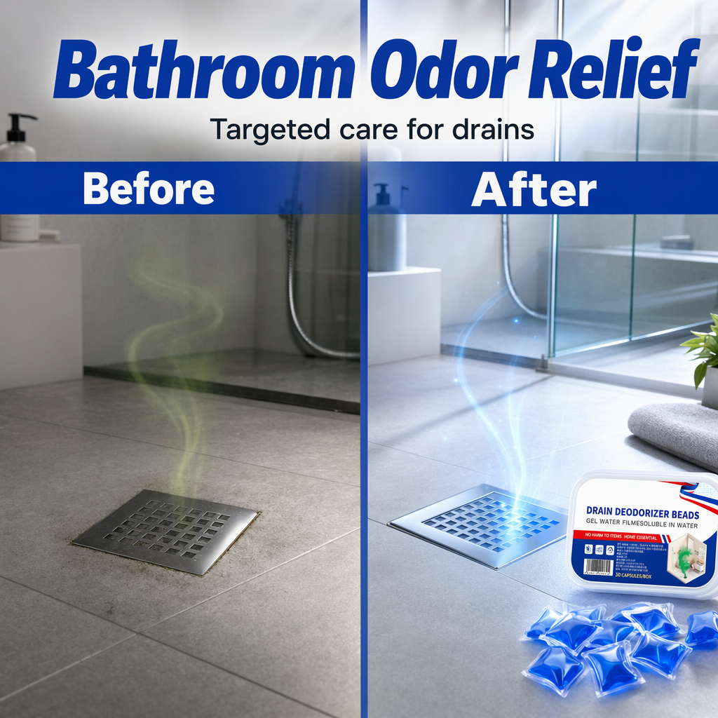 🎁 30% OFF🚿 Household Drain Freshener & Cleaner ✨ Removes Buildup, Neutralizes Odors & Helps Keep Drains Flowing Smoothly 🏡💧