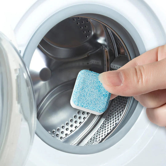🧼Washing Machine Deep Cleaner Tablets – Eliminates 99% Germs, Removes Odors & Prevents Mold 🧽