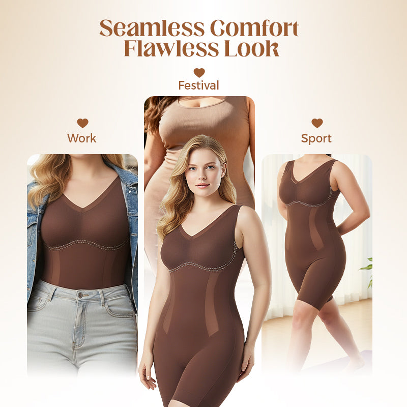 🔥2026 New Arrivals: 49% Off for a Limited Time!⏰Tummy Tuck & Hip Lift Traceless One-piece Shapewear