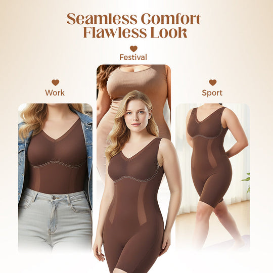 🔥2026 New Arrivals: 49% Off for a Limited Time!⏰Tummy Tuck & Hip Lift Traceless One-piece Shapewear