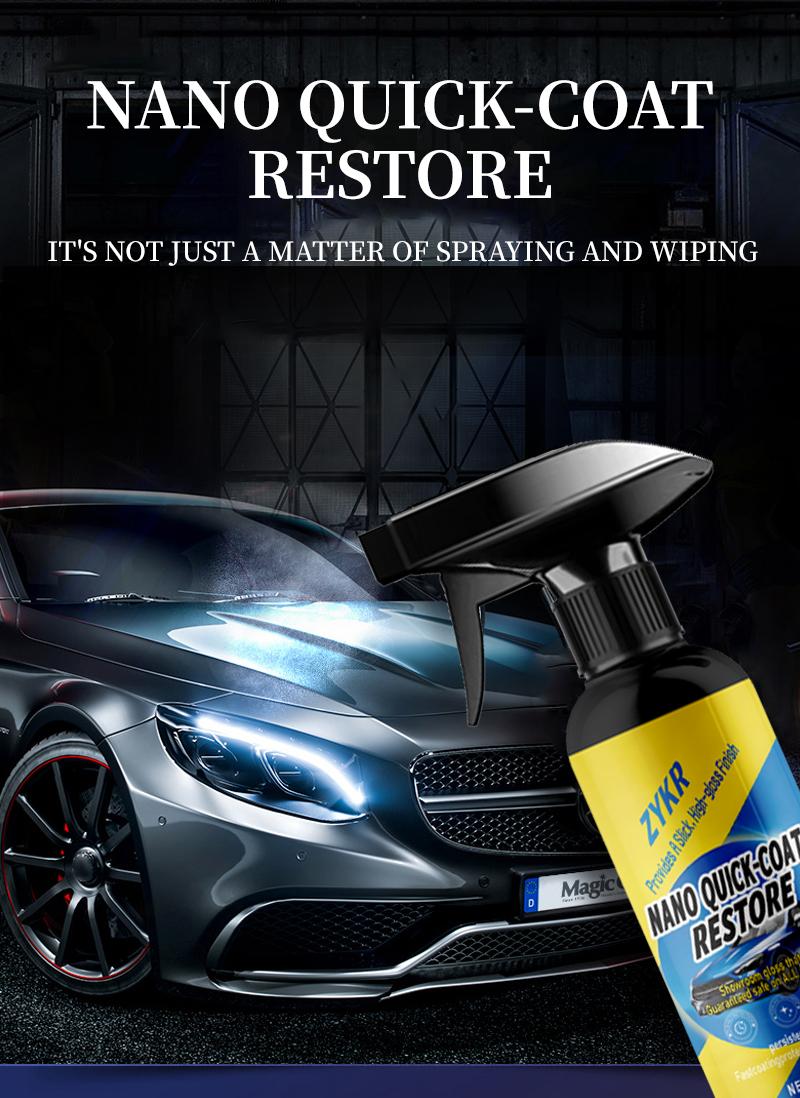 🔥Last Day 30% OFF-ZYKR Car Nano quick-coat restore-Coating Spray