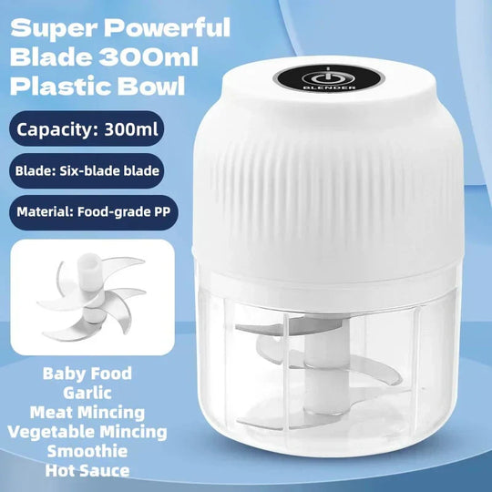 Cordless Electric Garlic Chopper & Mincer