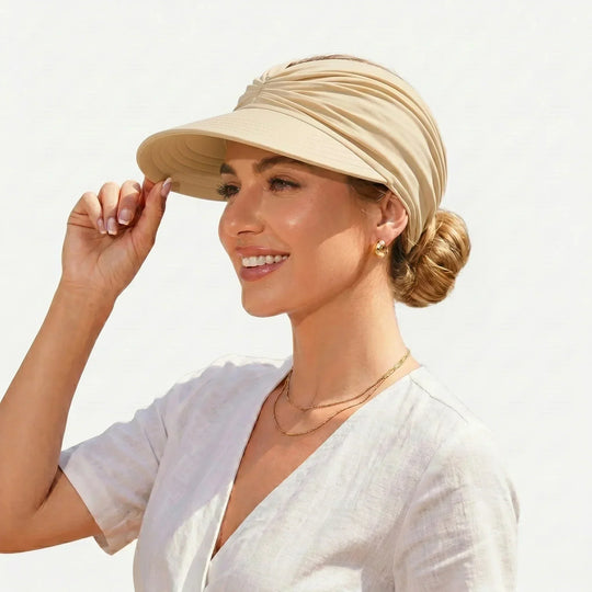 💕UPF 50+ Sun Visor Ponytail Hat