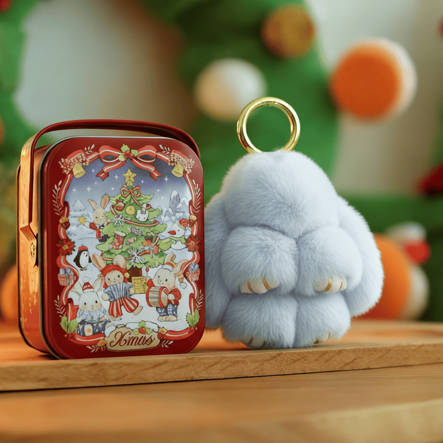 🏆LIMITED TIME SPECIAL SALE 30% OFF🐰 Handmade Soft Bunny PomPom Charms