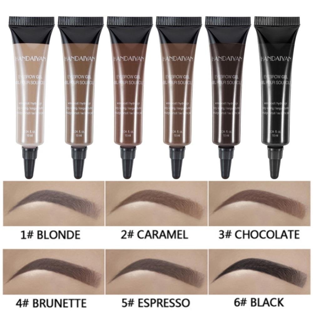 💕Long-lasting Waterproof Smudge-proof Liquid Eyebrow Gel/Tint(With Free Brush)