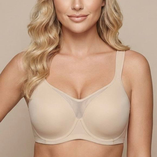 ⏳💐Hot Sale Only £7.99!!!🖤Women's Elegant Sheer Full Coverage Non-padded Plus Size Bra