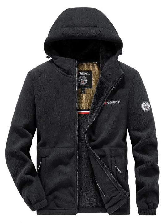 🔥LAST DAY PROMOTION - 50%OFF🔥Upgraded Unisex Hooded Casual Graphene Heated Insulated Jacket (with Internal Pockets)