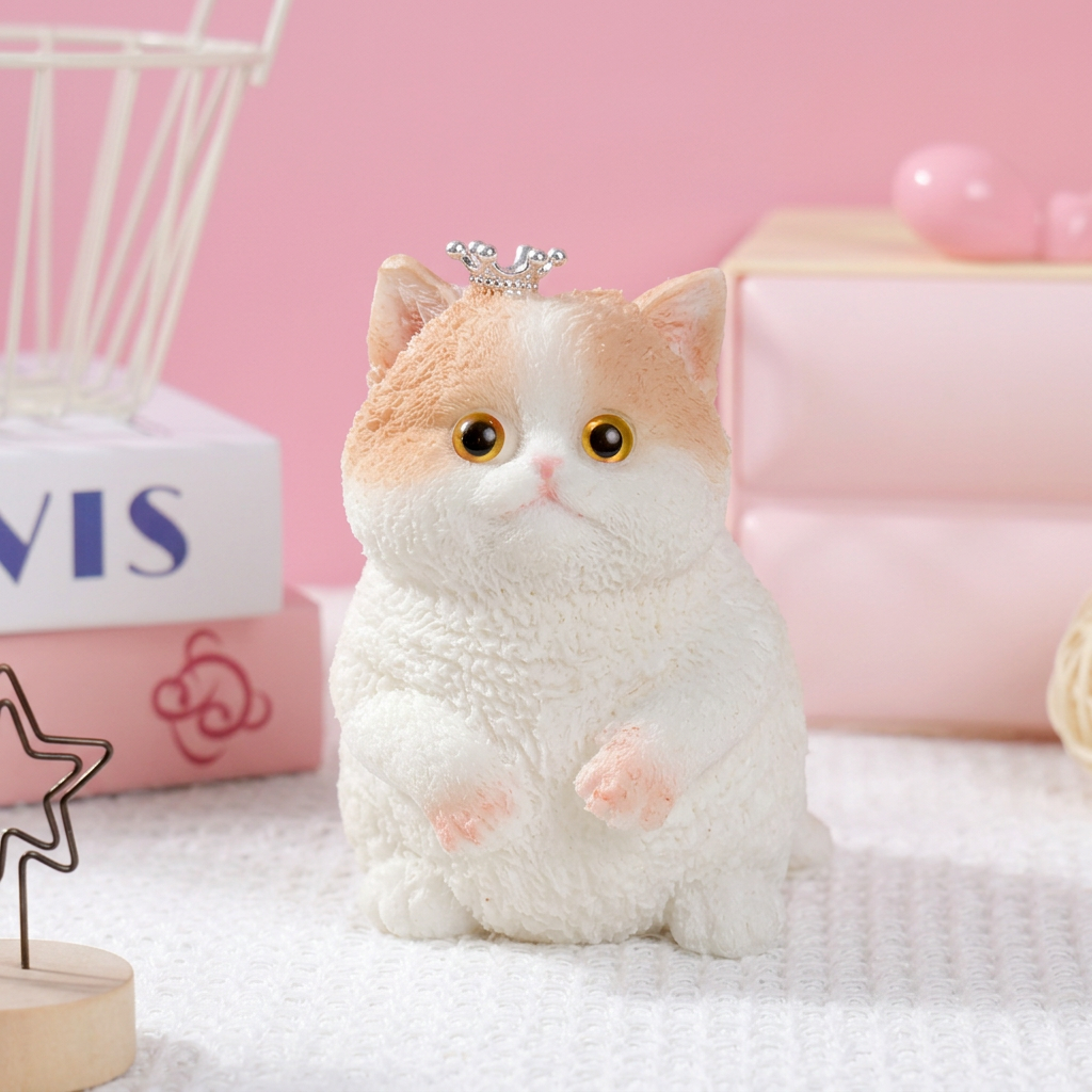🎁Time-Sensitive Exclusive Deal!🐱Soft and Cuddly Cat – Stress-Relief Squeezable Toy❤️