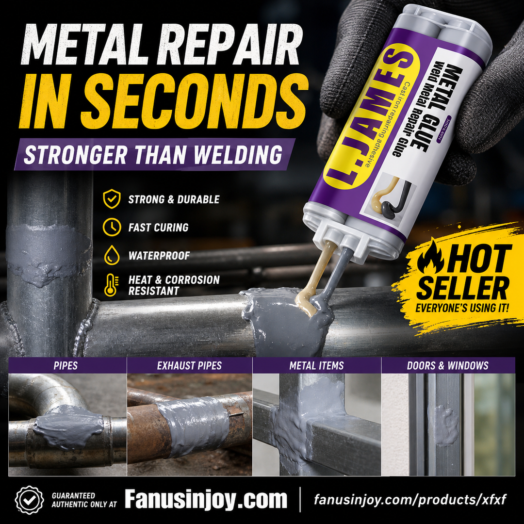 ✨Limited-Time Special:ONLY ￡7.99!!🎉New Metal Repair Glue!🔥Metal Glue - Weld Metal Repair Glue✨🏭Factory Authorized Exclusive Sale 🎁