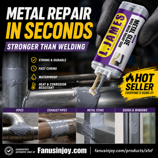 ✨Limited-Time Special:ONLY ￡7.99!!🎉New Metal Repair Glue!🔥Metal Glue - Weld Metal Repair Glue✨🏭Factory Authorized Exclusive Sale 🎁