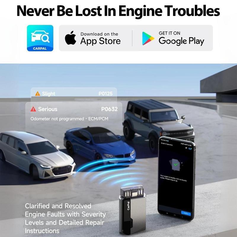 ✨🔥TOPDON CarPal OBD2 Scanner, Bluetooth-compatible Car Diagnostic Scanner, Vehicle Diagnostic Scanner, Automotive Diagnostic Tool #TOP PICKS