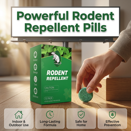 ✨🥳2026 HOT SALE🥳💞50K+ SOLD!🏠🛡️ 50% OFF! All‑Pest Repellent – Safe for pets & wildlife. No poisons, just effective. Use indoors & out. 🐾✅