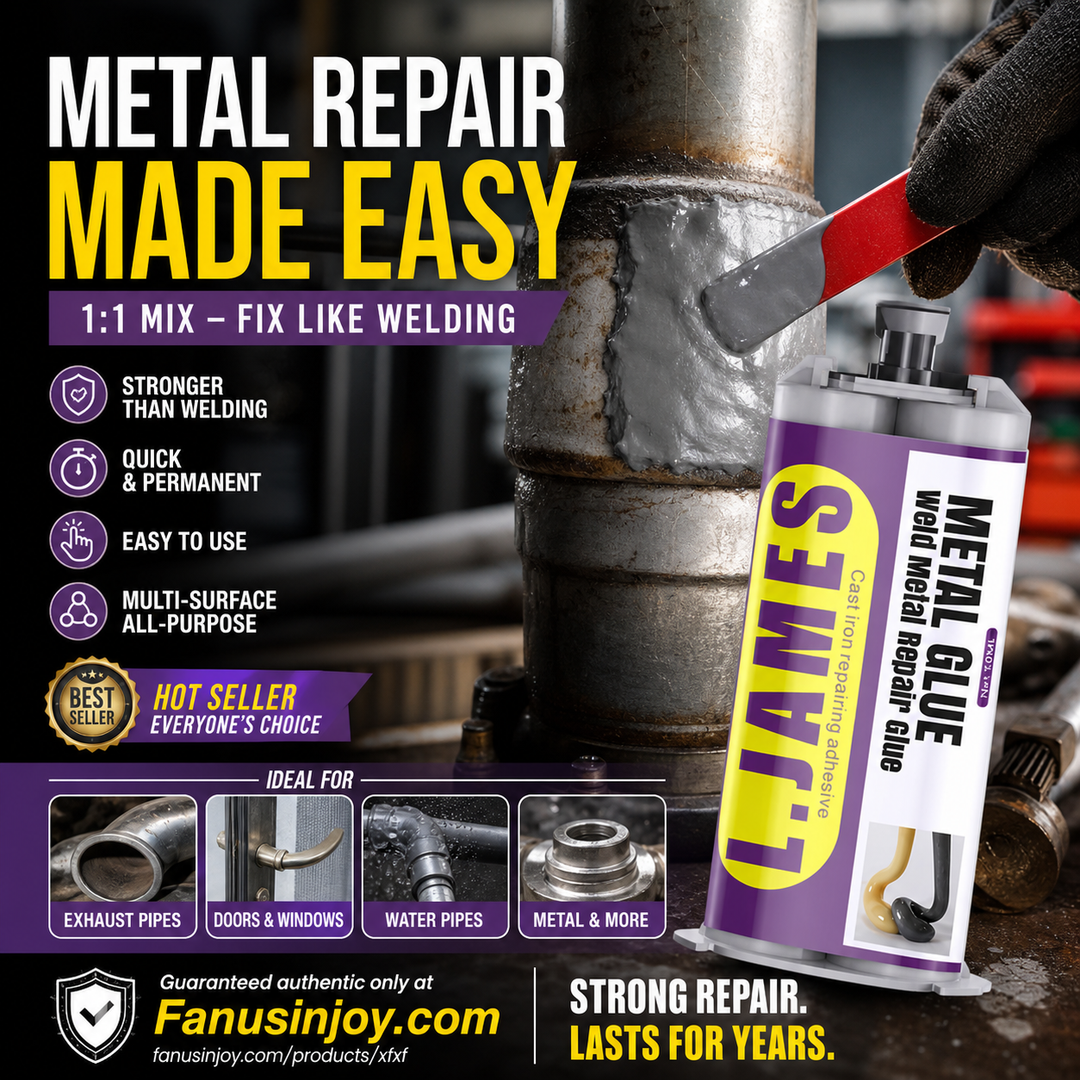 ✨Limited-Time Special:ONLY ￡7.99!!🎉New Metal Repair Glue!🔥Metal Glue - Weld Metal Repair Glue✨🏭Factory Authorized Exclusive Sale 🎁